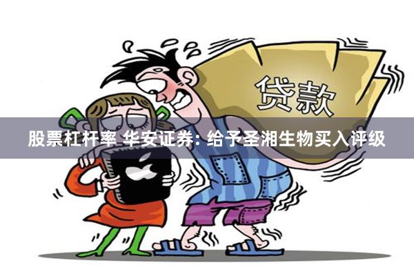 股票杠杆率 华安证券: 给予圣湘生物买入评级