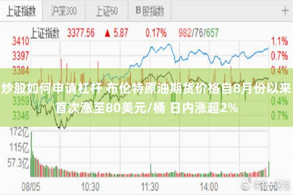 炒股如何申请杠杆 布伦特原油期货价格自8月份以来首次涨至80美元/桶 日内涨超2%