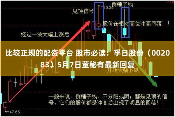 比较正规的配资平台 股市必读：孚日股份（002083）5月7日董秘有最新回复