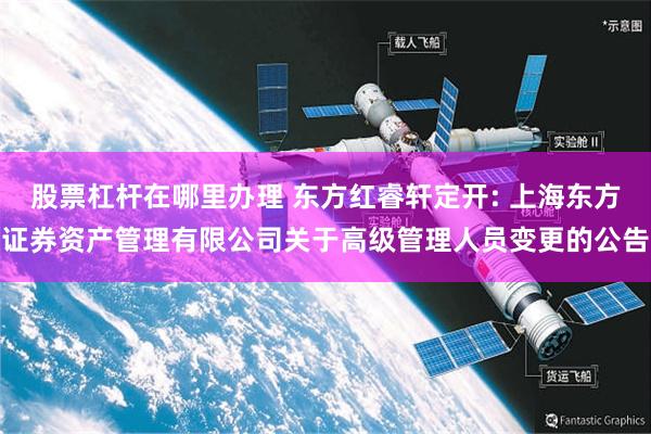 股票杠杆在哪里办理 东方红睿轩定开: 上海东方证券资产管理有限公司关于高级管理人员变更的公告